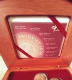 Proofset NL 2004 in houten cassette, Postzegels en Munten, Verzenden, Koningin Beatrix, Euro's, Setje