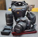 📸CANON EOS 500D kit EFS18-55 en zoom EFS55-250 als nieuw📸, Spiegelreflex, Canon, 8 keer of meer, Ophalen of Verzenden