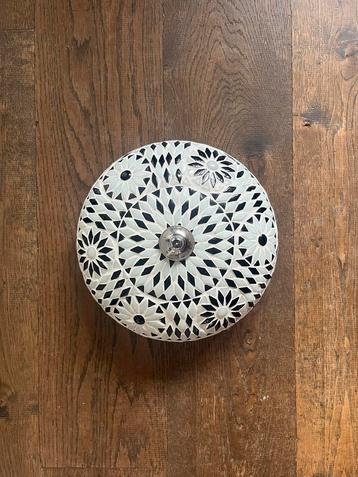 Plaffonière glas mozaïk beschikbaar voor biedingen