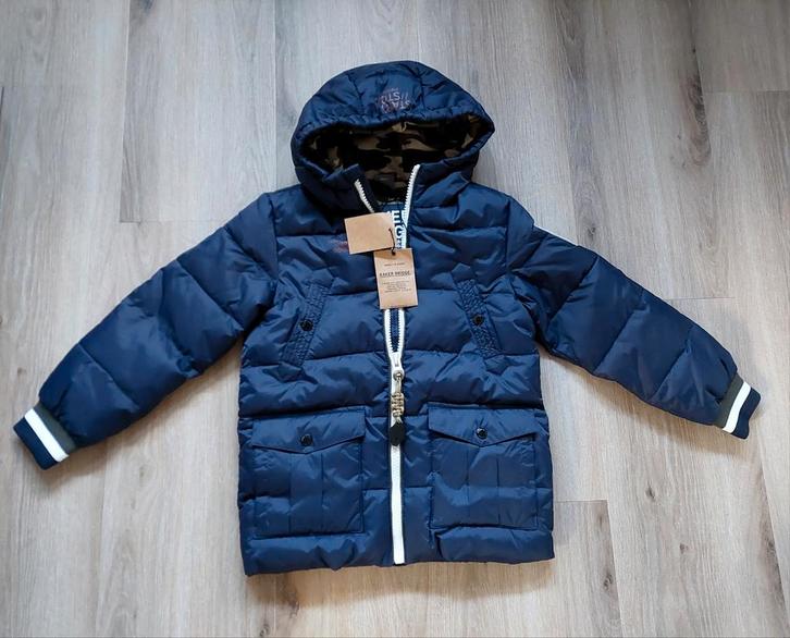 Nieuw Blauwe Baker Bridge Winterjas - Maat 128, Kinderen en Baby's, Kinderkleding | Maat 128, Nieuw, Jongen, Jas, Ophalen of Verzenden
