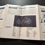 KOMAR 1966 (#10) Bromfiets folder, Verzenden, Gelezen, Folder