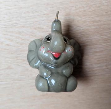 Vintage olifant kaars  beschikbaar voor biedingen