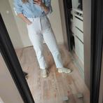 Witte mon jeans cropped spijkerbroek Zara 42 40, Ophalen of Verzenden, W33 - W36 (confectie 42/44), Gedragen, Wit