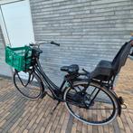 Moederfiets Cortina U4 met kinderzitje, Fietsen en Brommers, Fietsen | Dames | Moederfietsen, Dubbele standaard, 1 zitje, Ophalen