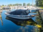 Stalen vlet sloep sleepvlet grachtenboot goed onderhouden!, Watersport en Boten, Ophalen, 10 tot 30 pk, Staal, Binnenboordmotor