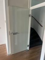 Melkglas binnendeur, Ophalen, 80 tot 100 cm, Binnendeur, Minder dan 200 cm