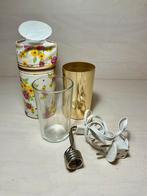 Kleine dompelaar met glas. Let op, Ophalen of Verzenden, Zo goed als nieuw