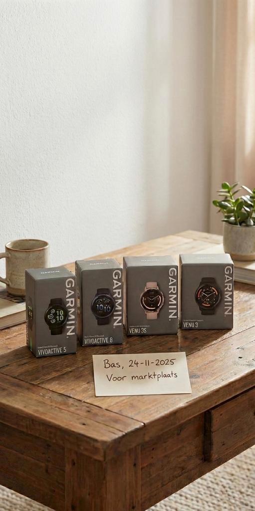 Garmin Venu 3, 3S, Vivoactive 6 | Nieuw, Sieraden, Tassen en Uiterlijk, Sporthorloges, Ophalen of Verzenden