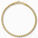 Venetiaanse Schakelarmband 21cm 4,1 gram, Verzenden, Zo goed als nieuw, Goud, Goud