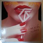 LP "Love is for Suckers" - Twisted Sister., Cd's en Dvd's, Vinyl | Hardrock en Metal, Ophalen of Verzenden, Zo goed als nieuw