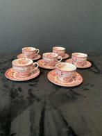 Prachtige Wedgwood Tunstall LTD kopjes en schotels (6x), Ophalen of Verzenden, Zo goed als nieuw, Overige stijlen, Kop(pen) en/of Schotel(s)