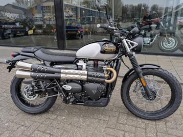 Triumph Scrambler 900 Icon Edition (bj 2025) beschikbaar voor biedingen
