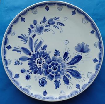 Wandbord - Delfts blauw - Schoonhoven  beschikbaar voor biedingen