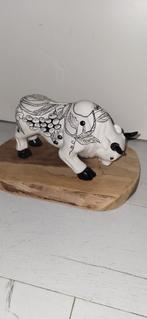 Spaarpot Stier - Decoratief Beeld, Ophalen of Verzenden, Gebruikt