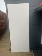 Witte binnendeur, Ophalen, Gebruikt, 80 tot 100 cm, Binnendeur
