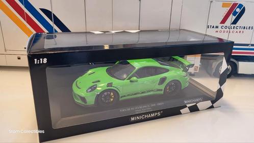 Minichamps Porsche 911 991.2 GT3 RS Green - 2019, Hobby en Vrije tijd, Modelauto's | 1:18, Zo goed als nieuw, Auto, MiniChamps