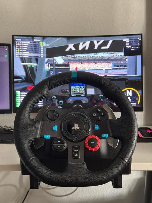 LOGITECH G29 + SHIFTER, Spelcomputers en Games, Spelcomputers | Sony PlayStation Consoles | Accessoires, Zo goed als nieuw, PlayStation 3