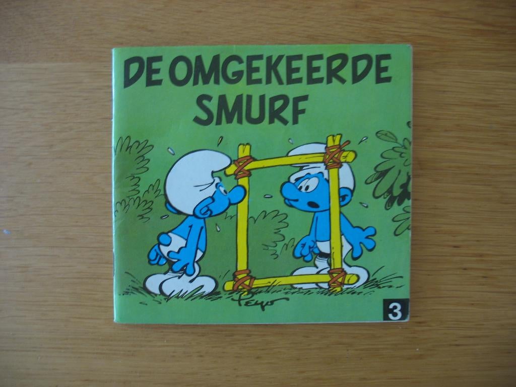 Klein *Petit* Stripboekje Smurfen Nr.3 Vintage, Antiek en Kunst, Ophalen of Verzenden