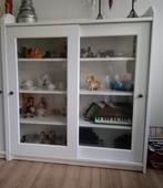 HAUGA vitrinekast zo goed als nieuw, Huis en Inrichting, Kasten | Vitrinekasten, Ophalen of Verzenden, Zo goed als nieuw, 25 tot 50 cm