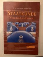 Staatkunde: Nederland in drievoud - H.M. de Jong, Ophalen of Verzenden, Gamma, Zo goed als nieuw, HBO