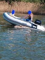 Nimarine airdek 290 rubberboot met suzuki 4 pk 4 takt, Watersport en Boten, Rubberboten, Aluminium, Zo goed als nieuw, Benzine
