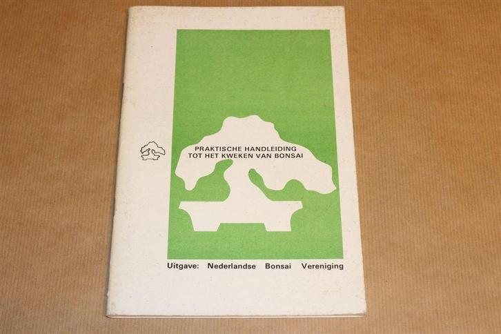 Bonsai Kweken — Praktische Handleiding — 1985, Boeken, Wonen en Tuinieren, Gelezen, Moestuin, Ophalen of Verzenden
