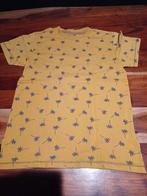 Okergeel shirt met palmboom print maat 146/152, Ophalen of Verzenden, Gebruikt, Jongen, Shirt of Longsleeve