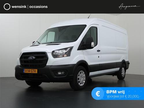 Ford Transit 350 2.0 TDCI L3 H2 | TREND | TREKHAAK 2500KG AH, Auto's, Bestelauto's, Bedrijf, Te koop, ABS, Airbags, Airconditioning