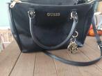 Guess hand/schoudertas, Ophalen of Verzenden, Zo goed als nieuw, Zwart, Handtas