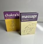 Kaarten CHAKRA’S & MASSAGE - set, Boeken, Gezondheid, Dieet en Voeding, Gelezen, O.H. Miller, Ophalen of Verzenden, Dieet en Voeding