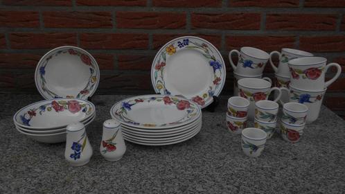9 x eierdopje peper zout Wood and Son Alpine Meadow nieuwst, Antiek en Kunst, Antiek | Servies los, Ophalen of Verzenden