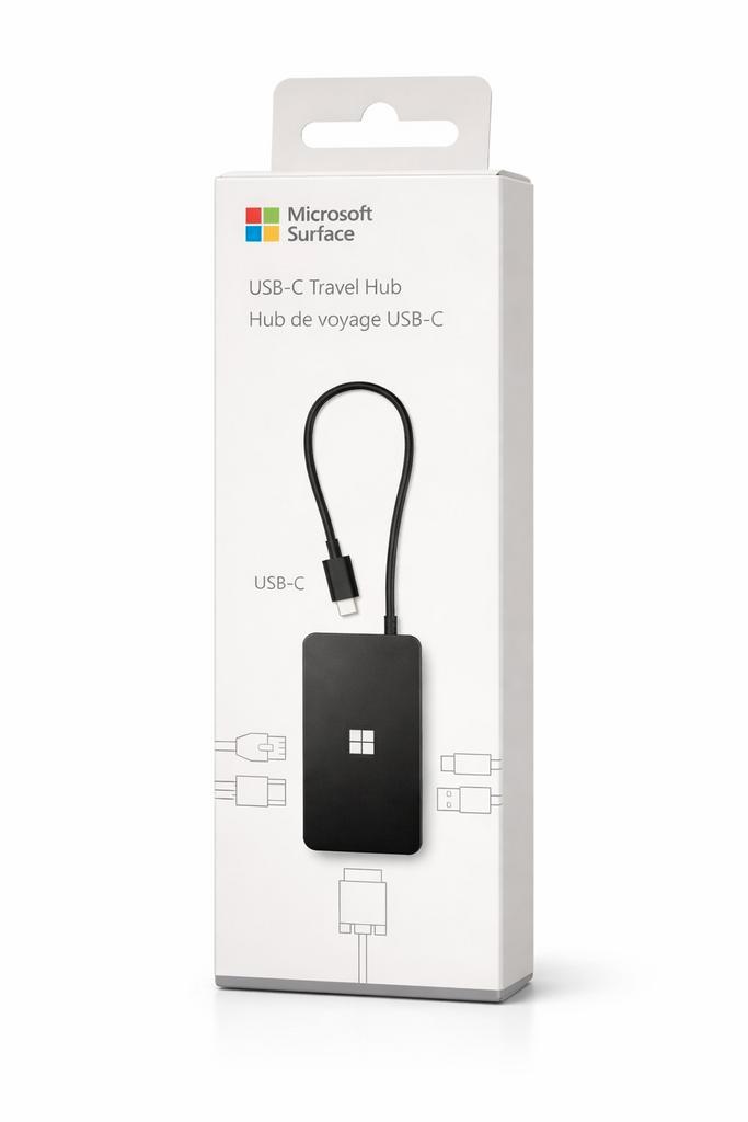 Microsoft USB-C Travel Hub - Docking  In Doos, Computers en Software, Dockingstations, Laptop, Tablet, Ophalen of Verzenden