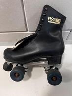 Zwarte leren rollerskates, skates, Wednesday night, jogger o, Ophalen, Gebruikt, Overige typen