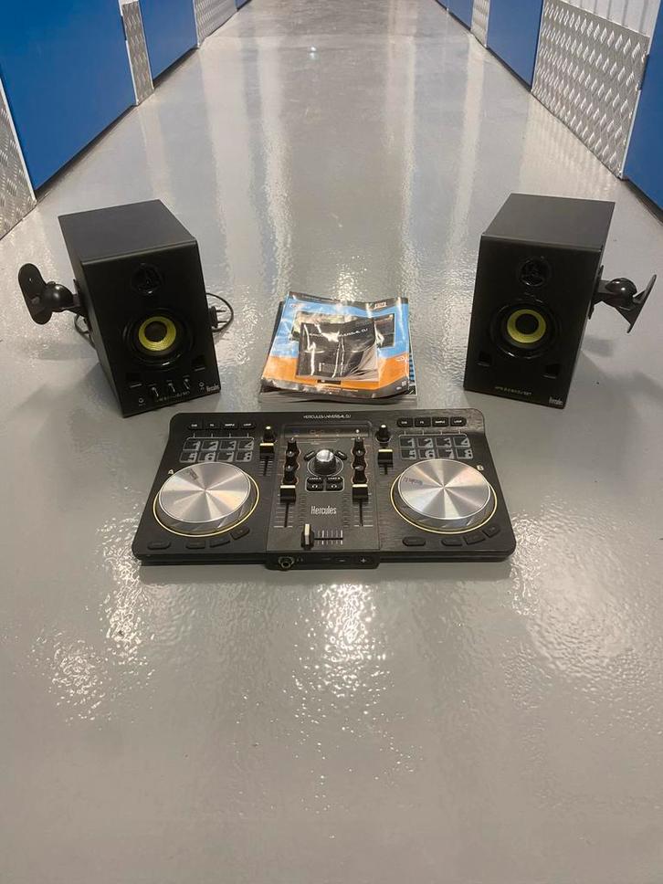 Hercules DJ Set - Klaar om te draaien!, Muziek en Instrumenten, Dj-sets en Draaitafels, Zo goed als nieuw, Dj-set, Overige merken