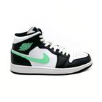 Air Jordan 1 Mid (Green Glow), Wit, Nieuw, Ophalen of Verzenden, Sneakers of Gympen