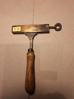 Boekbinden, Letterhaak, Vergulden, Drukletters, Hobby en Vrije tijd, Overige Hobby en Vrije tijd, Ophalen of Verzenden, Gebruikt