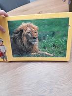 Puzzelboek Leeuwen en Tijgers 5 puzzels., Ophalen of Verzenden, Zo goed als nieuw, Minder dan 50 cm, Minder dan 50 cm