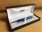 MONT BLANC STARWALKER PLATINUM LINE MYSTIC BLUE NIEUW IN BOX, Verzamelen, Pennenverzamelingen, Overige merken, Nieuw, Met doosje