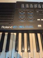 Roland E-36 Synthesizer met Standaard & Zitbank, Muziek en Instrumenten, Roland, Ophalen of Verzenden, Met standaard, 61 toetsen