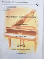 Muziektheorie en ritmische vorming voor jonge Pianisten., Les of Cursus, Ophalen of Verzenden, Zo goed als nieuw, Piano