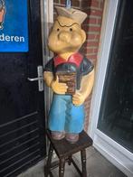 Popeye zwaar houten beeld, Verzamelen, Poppetjes en Figuurtjes, Ophalen of Verzenden