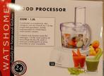 Watshome food processor blender nieuw 350watt 1 liter, Nieuw, Ophalen of Verzenden