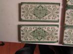 10 mooie randtegels,een leuk patroontje., Antiek en Kunst, Ophalen of Verzenden