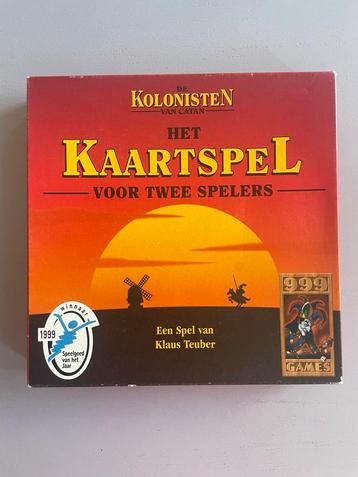 Kolonisten van Catan: kaartspel voor twee beschikbaar voor biedingen