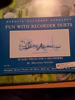 Oud muziekboekje blokfluit - als nieuw!, Ophalen of Verzenden, Zo goed als nieuw, Overige soorten, Blokfluit