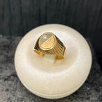 14 karaat gouden zegelring italy, Sieraden, Tassen en Uiterlijk, Ringen, Ophalen of Verzenden, Nieuw, Goud