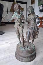 Orgineel bronzen beeld door L & F Moreau, Antiek en Kunst, Ophalen of Verzenden