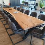boomstamtafels boomstam eettafel uniek uit 1 stuk masief hou, Ophalen, 200 cm of meer, Zo goed als nieuw, Vijf personen of meer