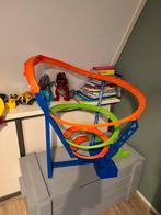 Hotwheels Spiral Speed Crash Racebaan, Kinderen en Baby's, Speelgoed | Racebanen, Ophalen, Racebaan, Zo goed als nieuw, Hot Wheels