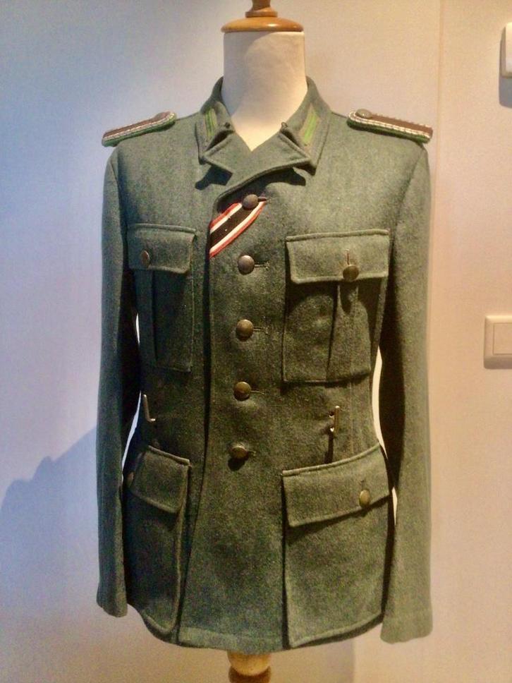 Origineel Duits Polizei jasje WOII, Verzamelen, Militaria | Tweede Wereldoorlog, Landmacht, Kleding of Schoenen, Duitsland, Ophalen